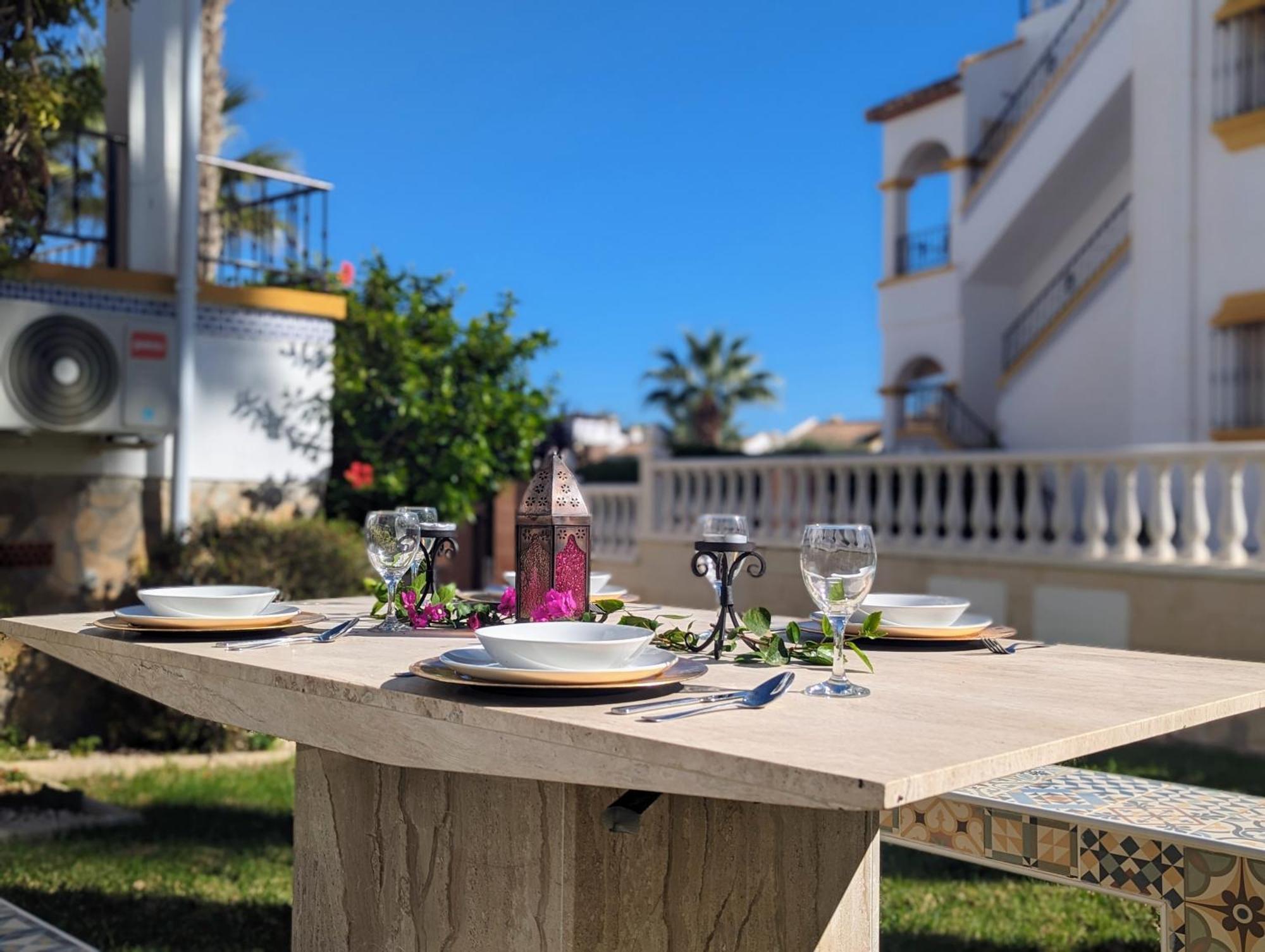 Nice Ground Floor Apartment With Communal Pool In Los Dolses Ld279 Orihuela Dış mekan fotoğraf